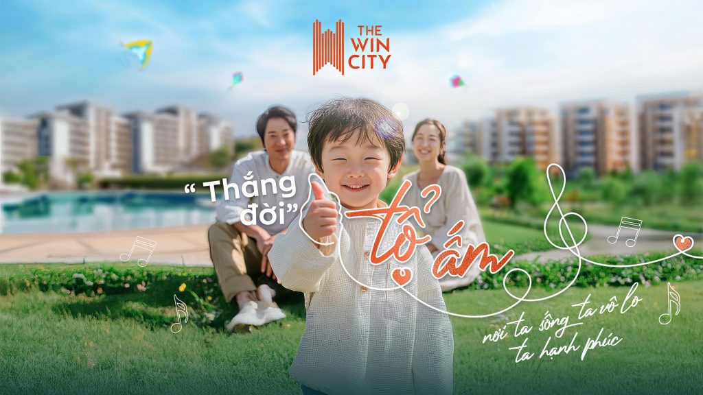 Gia đình hạnh phúc tại dự án The Win City Long An
