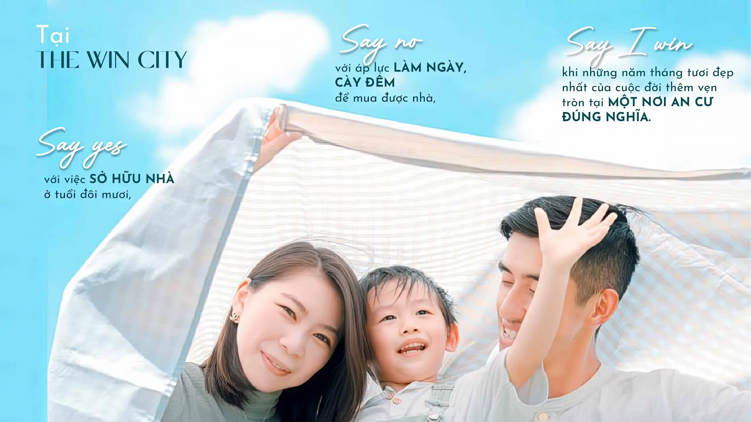 Gia đình hạnh phúc tại dự án căn hộ The Win City - Sở hữu nhà ở tuổi đôi mươi