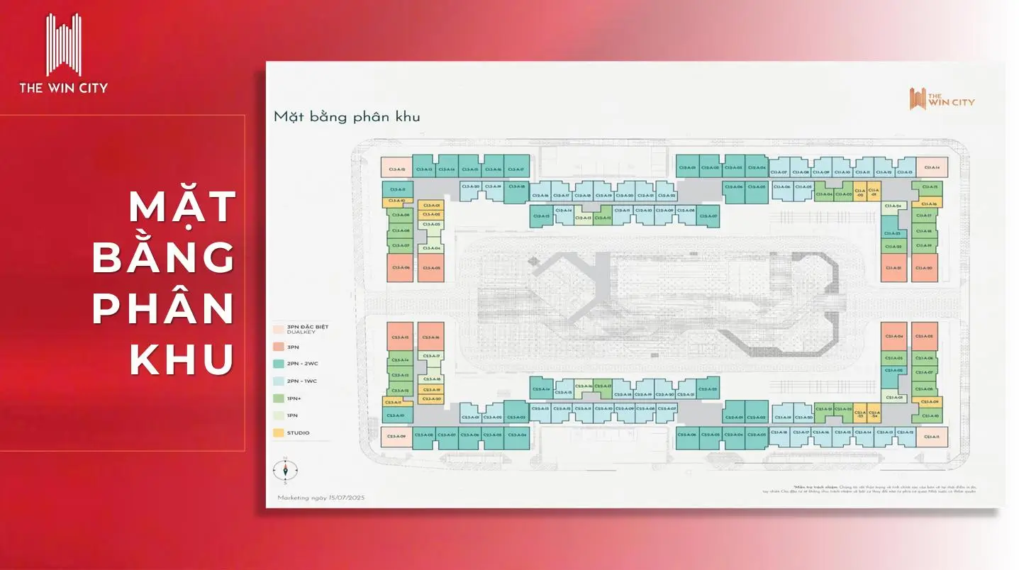 The Win City - Layout Căn Hộ