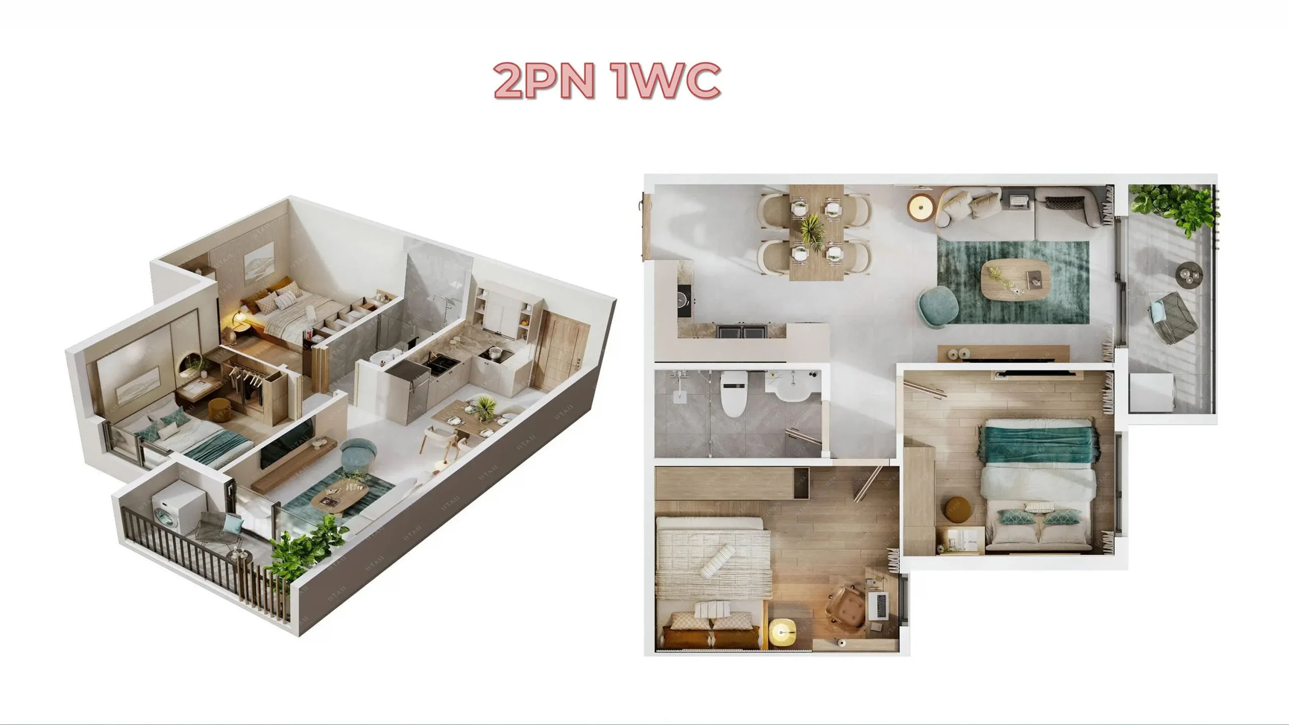 Layout căn hộ The Win City