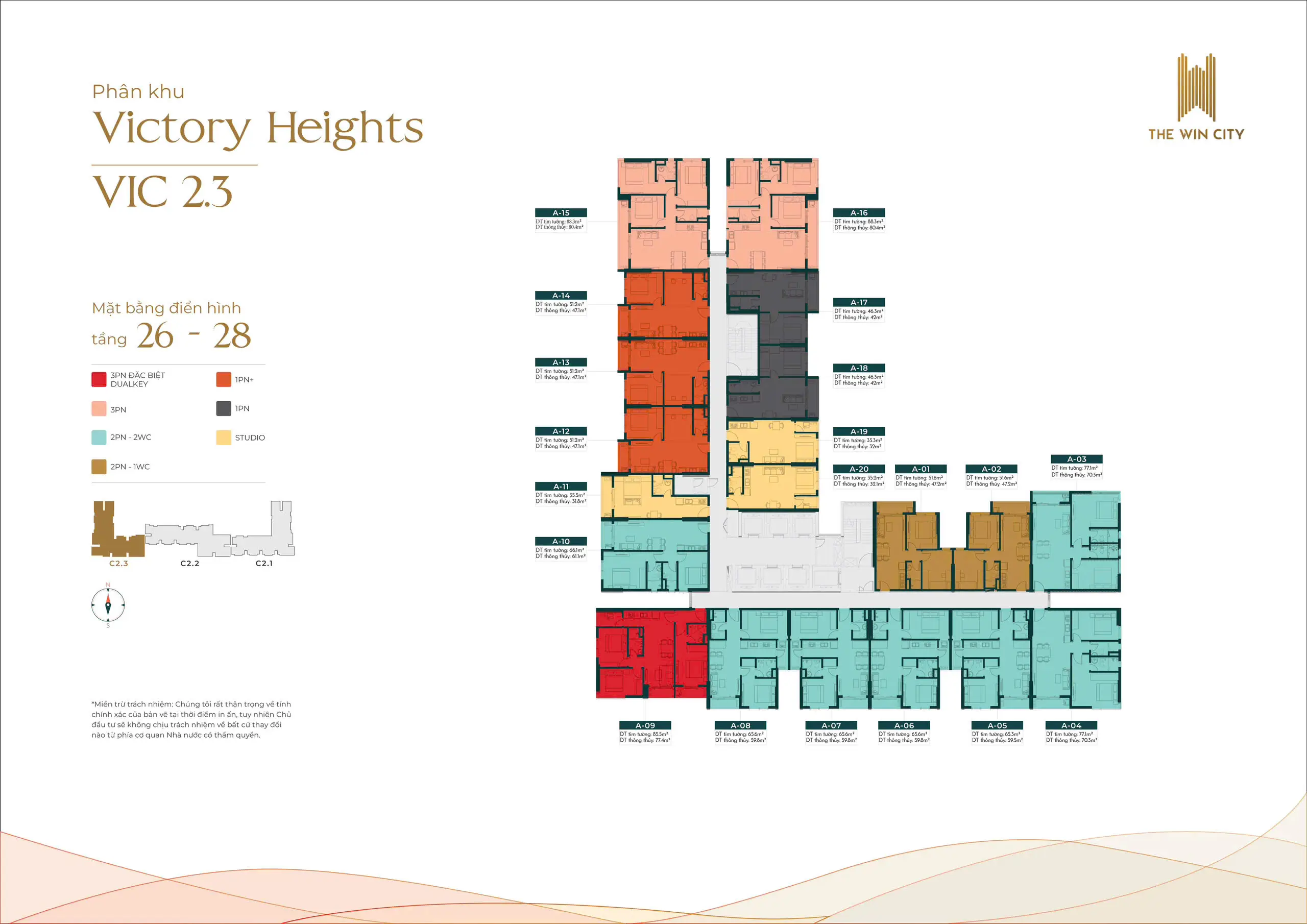 The Win CIty Layout Khu Victory Height