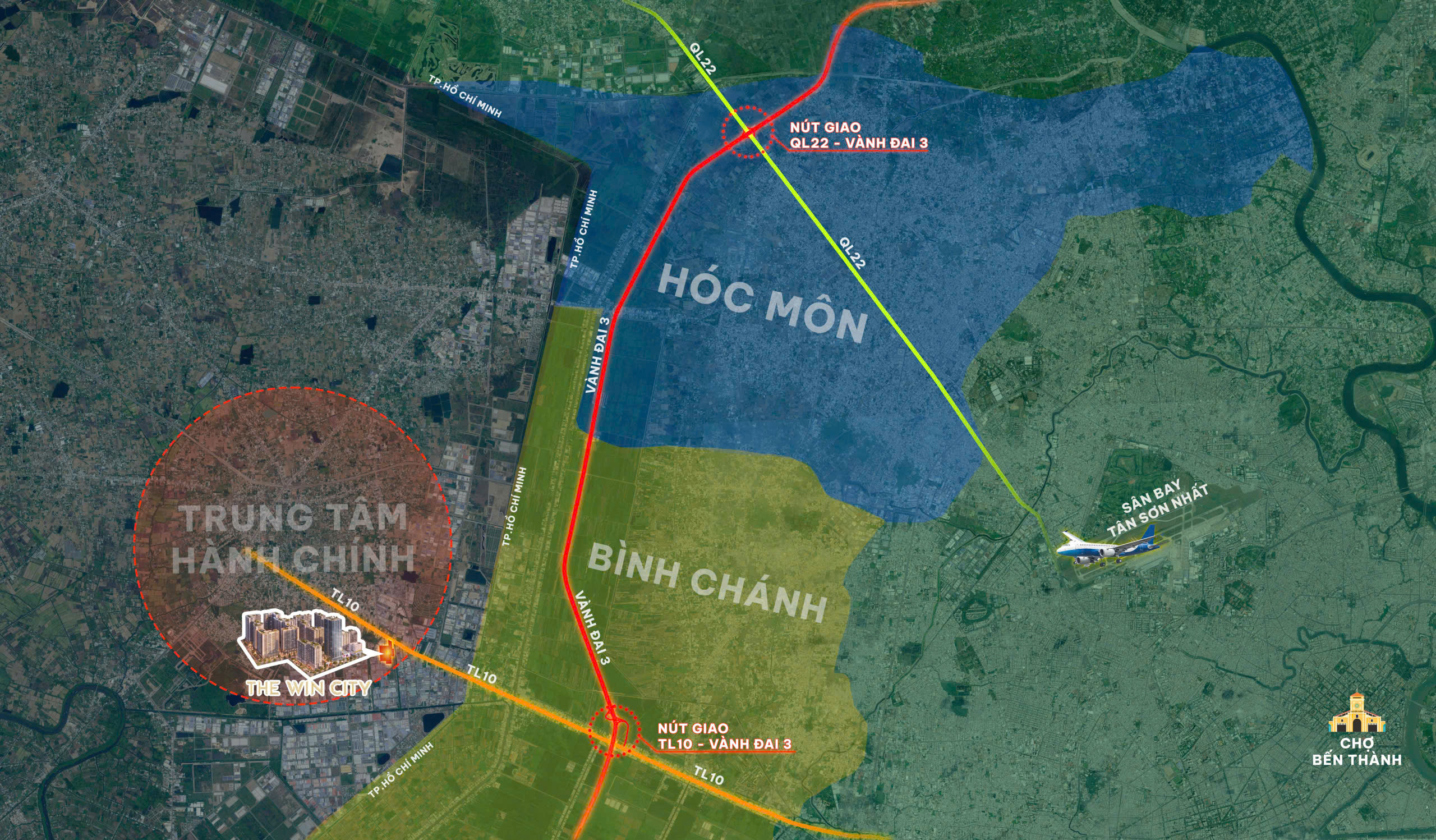 vị trí căn hộ the win city